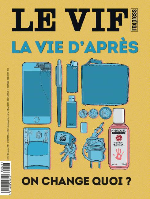 Couverture Le Vif L'Express - La vie d'après - 14 mai 2020