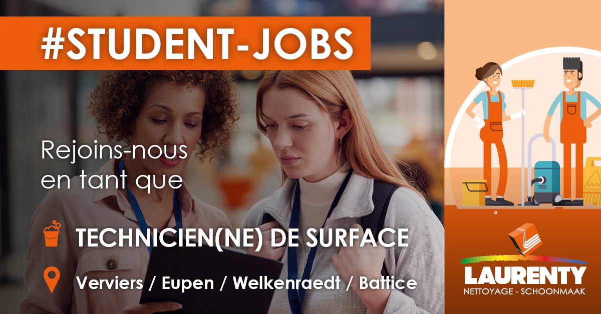 Job étudiant LIEGE Laurenty