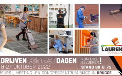 Laurenty zal aanwezig zijn op de Bedrijven Contact Dagen 2022 te Brugge!