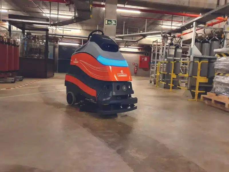 Robot de nettoyage pour la société Laurenty