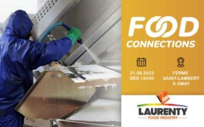 Laurenty, toujours partenaire de l’évènement Food Connections en 2023 !